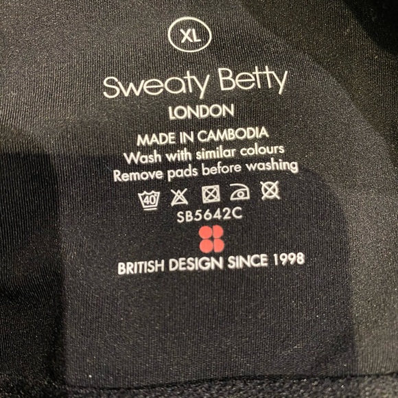 Sweaty Betty sport tank bra XL - Picture 2 of 3